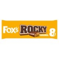 Morrisons  Foxs Rocky Caramel Chocolate Biscuit Bars 8 Pack