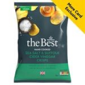 Morrisons The Best Sea Salt & Vinegar Crisps £1.35