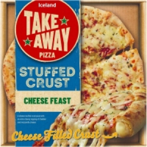 Iceland  Iceland Stuffed Crust Cheese Feast Pizza 453g