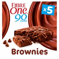 Iceland  Fibre One 90 Calorie Chocolate Fudge Brownies 5 x 24g