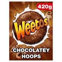 Iceland  Weetos Chocolatey Hoops 420g