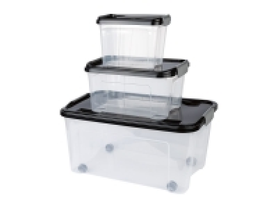 Livarno Home Storage Boxes - Set of 3