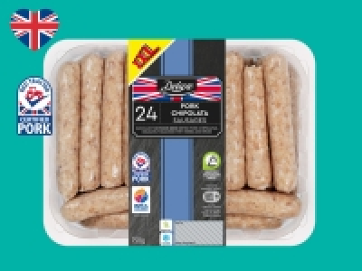Deluxe 24 RSPCA British Pork Chipolatas