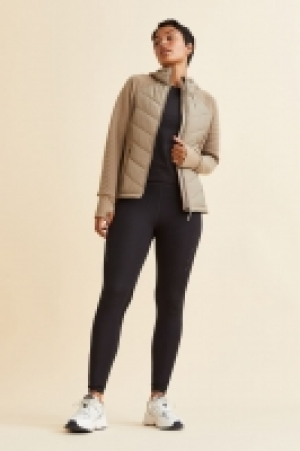 HM  Padded hooded outdoor jacket