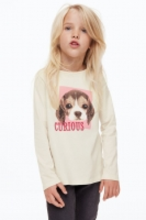 Printed jersey top £1.00