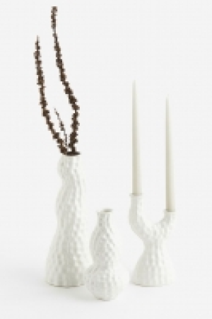 Stoneware candlestick £8.00