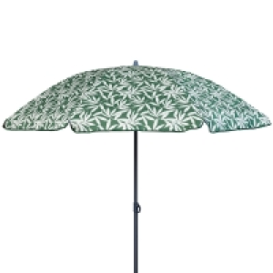 Superbloom Sun Printed Parasol 1.8m - Leaf