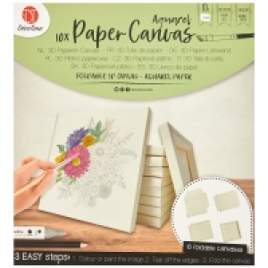 DecoTime Paper Canvas 10pk - Green