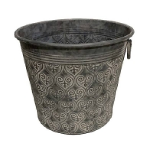Vintage Metal Patterned Cone - 37cm £12.00