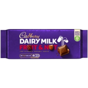 Cadbury Dairy Milk Fruit & Nut 180g £1.89