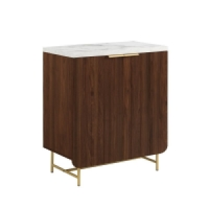 Deco Cabinet Brown 2 Doors 2 Shelves £59.00