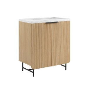 Deco Cabinet Beige 2 Doors 2 Shelves £59.00