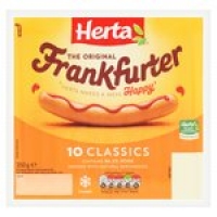 Ocado  Herta 10 Frankfurters Hot Dogs