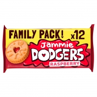 Iceland  Jammie Dodgers 12 Biscuits Raspberry Flavour 210g