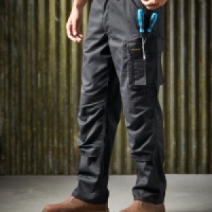 Black Workwear Trousers