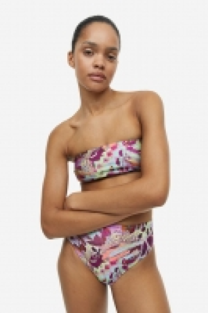 Padded bandeau bikini top £6.00