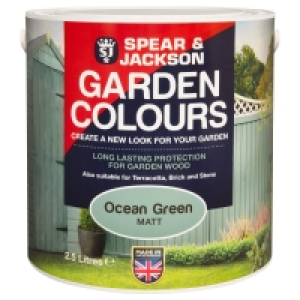 Spear & Jackson Garden Colours 2.5L - Ocean Green