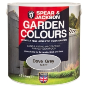 Spear & Jackson Garden Colours 2.5L - Dove Grey