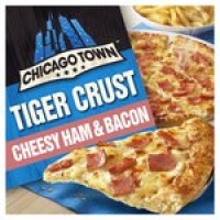 Morrisons  Chicago Town Tiger Crust Cheesy Ham & Bacon Pizza