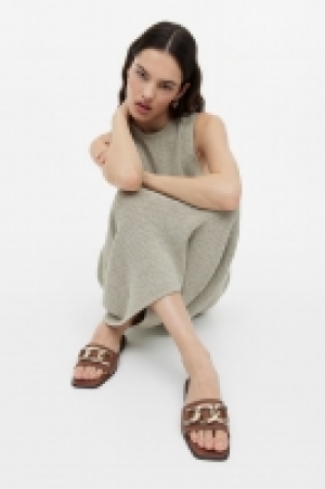 Leather slides £18.00