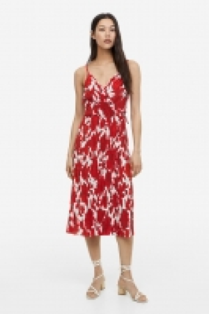 Pleated wrapover dress £15.00