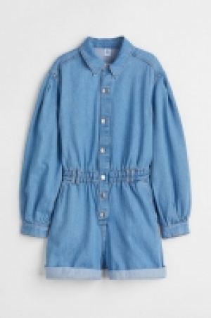 HM  Denim playsuit