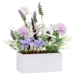 Floral Window Box - Purple