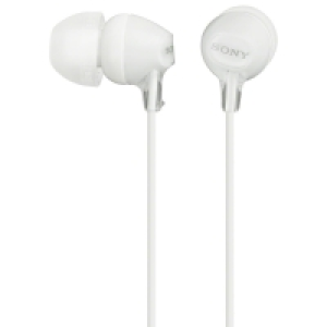 Sony MDREX15 Wired Earphones - White