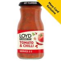 Morrisons  Loyd Grossman Tomato & Chilli Pasta Sauce