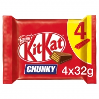 Iceland  KitKat Chunky Snacksize Bars 4 x 32g (128g)