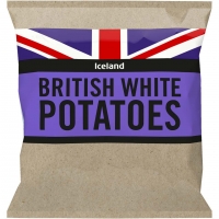 Iceland  Iceland British White Potatoes 1.6kg