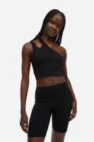 HM  Seamless one-shoulder top