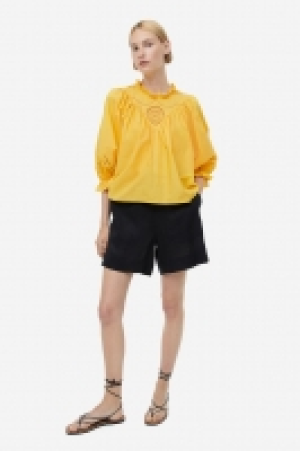 Broderie anglaise cotton blouse £18.00