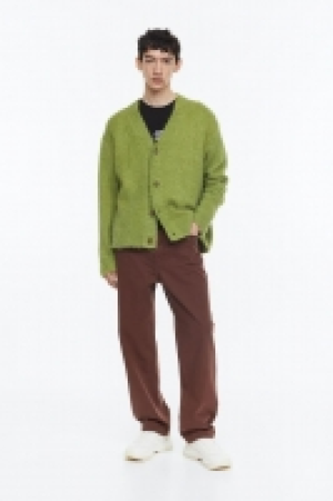 Loose Fit 5-pocket twill trousers £7.00