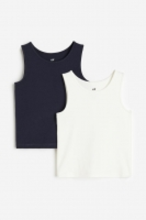 HM  2-pack cotton vest tops