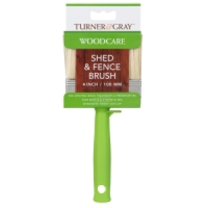 Turner & Gray Woodcare Shed & Fence Brush 4 Inch