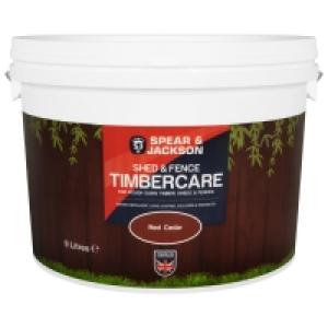 Spear & Jackson Shed & Fence 9L - Red Cedar