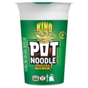 King Pot Noodle Chicken & Mushroom 114g £1.00