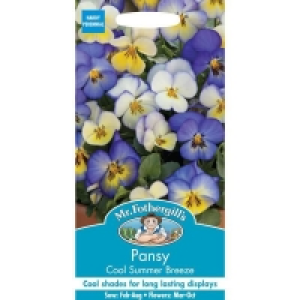 Mr. Fothergills Pansy Cool Summer Breeze Seeds £2.40