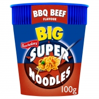Iceland  Batchelors Big Super Noodles BBQ Beef Flavour 100g