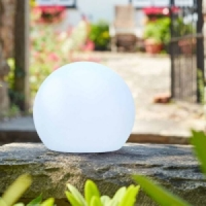 RobertDyas  Smart Solar Lunieres Orb Light - Large