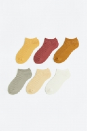 6-pack trainer socks £6.00