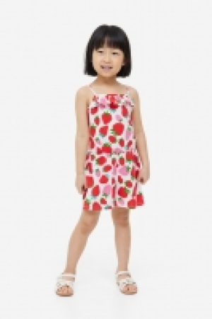 Frill-trimmed patterned jumpsuit £4.00