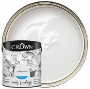 Crown Matt Emulsion Paint - Chalky White - 2.5L