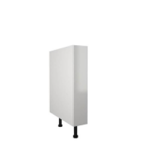 High Gloss Slab White 150mm Pull Out Unit