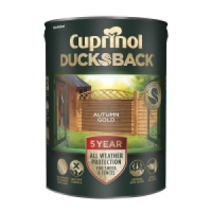Cuprinol 5 Year Ducksback - Autumn Gold - 5L £16.00