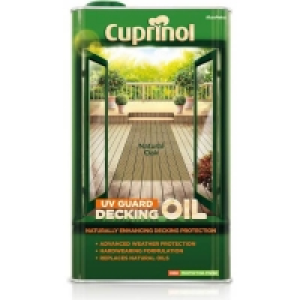 Cuprinol UV Guard Decking Oil Natural Oak - 5L £44.00