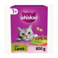 Morrisons  Whiskas 1+ Lamb Adult Dry Cat Food