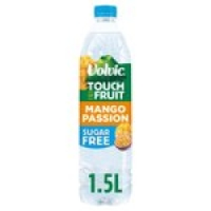 Volvic Touch Of Fruit Sugar Free Mango & Passion Fruit  £0.85