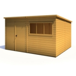 Shire Ranger Premium Shiplap Shed Workshop 12 ft x 10 ft &pound;991.99